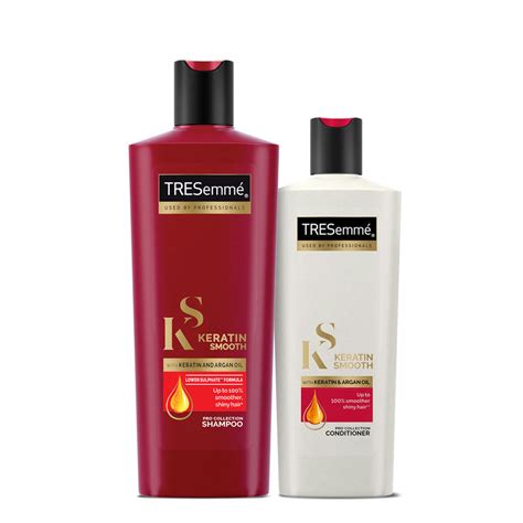 Tresemmé Keratin Smooth Shampoo 340ml Keratin Smooth Conditioner 340