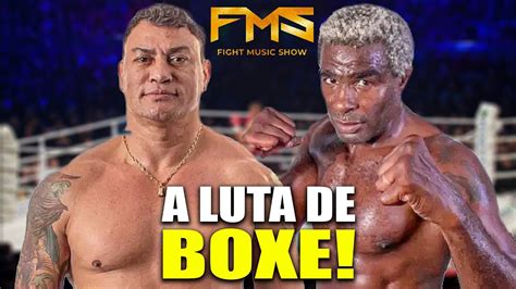 A Luta De Boxe Entre Acelino Pop E Jos Pel Landi No Fight Music Show