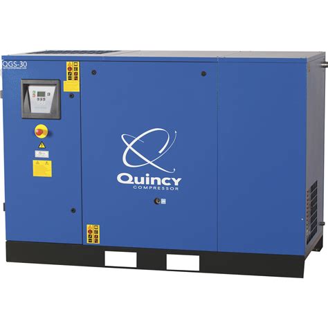 Quincy QGS Rotary Screw Air Compressor 30 HP 208 230 460 Volt 3