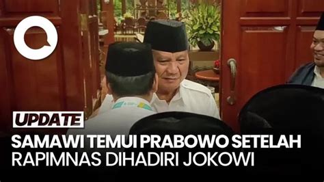 Relawan Samawi Lanjut Ketemu Prabowo Pakai Jaket 2024 Manut Jokowi