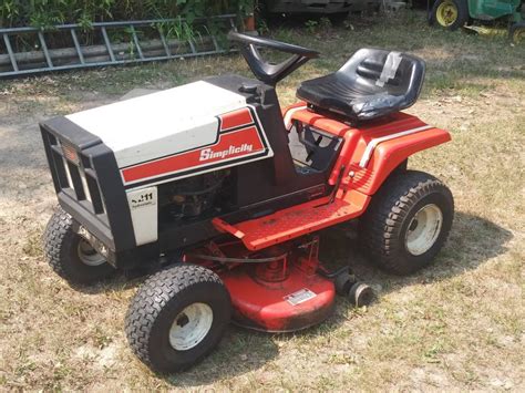 36 Inch Simplicity Regent 4211 Riding Lawn Mower RonMowers