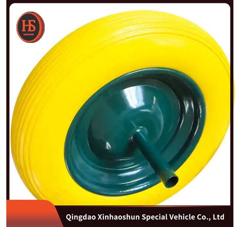 High Quality Pu Solid Foam Wheelbarrow Wheel For Wheelbarrows