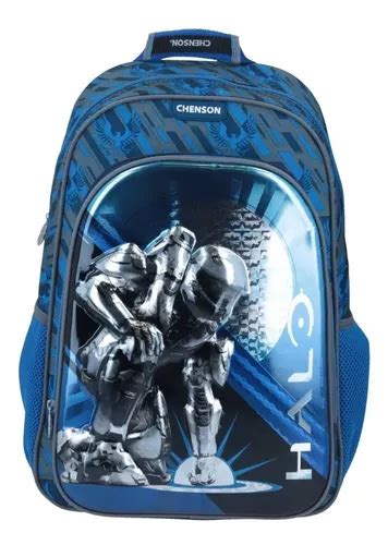 Mochila Escolar Chenson HA64426 9 Cor Azul 20L MercadoLivre