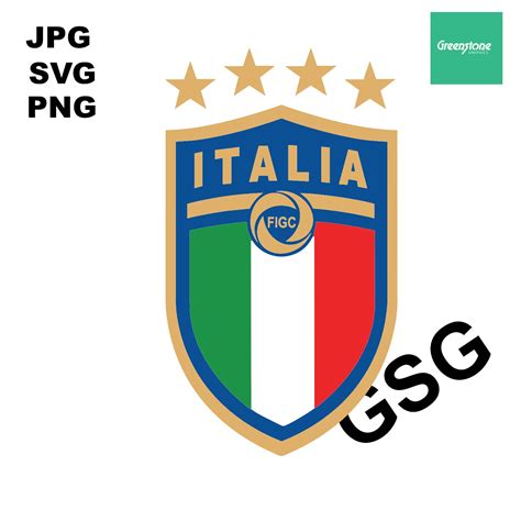 Italia National Team Logo Digital File Download Only SVG - Etsy