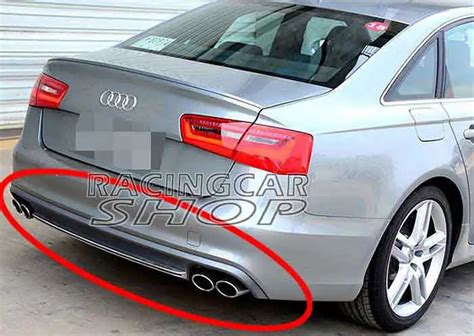 Pintado S Estilo Alta Calidad PU Difusor Trasero Apto Para Audi A4 B8