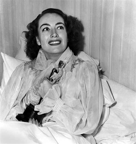 “In 1946, Joan Crawford famously accepted her Oscar for "Mildred Pierce" from her bed. #FBF ...