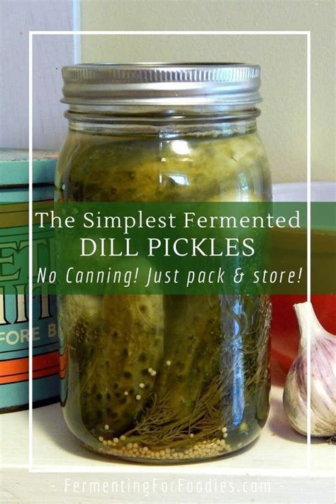 Fermented Dill Pickles Recipe Artofit