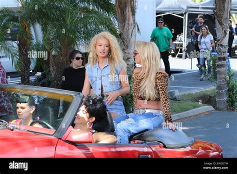 Britney Spears And Iggy Azalea Shoot A Scene For Their Highly