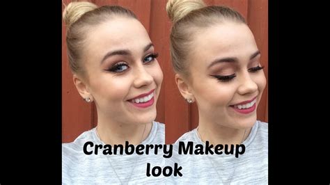 Cranberry Makeup Tutorial YouTube