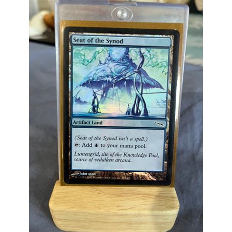 การ์ด Mtg Seat Of The Synod Foil Land Magic The Gathering Edh รุ่น