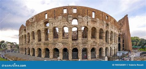 Gran Roman Colosseum Coliseum Colosseo En Roma Imagen De Archivo