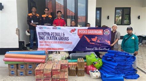 DMC Ikatek Unhas Dan Nindya Karya Peduli Tanggap Darurat Di Lokasi