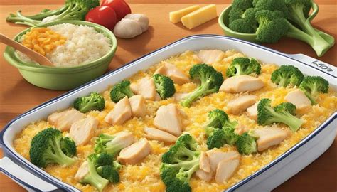 Cheesy Chicken Broccoli Rice Casserole With Knorr Rice Sides Your New