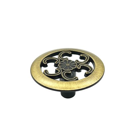 Amerock 890abs 1 1 2 38 Mm Diameter Allison Value Oversized Cabinet Knob Antique Brass Finish