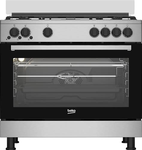 Beko FreeStanding Gas Cooker 90 Cm 5 Burners Gas Grill