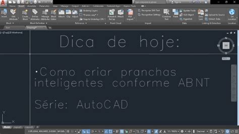 Como Criar Pranchas Inteligentes Conforme ABNT AutoCAD Autocad