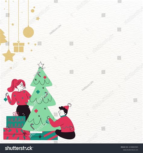 Aesthetic Background Christmas Quote Stock Illustration 2238802905 ...