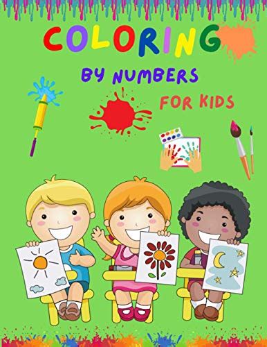 Coloring by Numbers for Kids: Books for Kids Ages 2-6|Coloring Activity ...