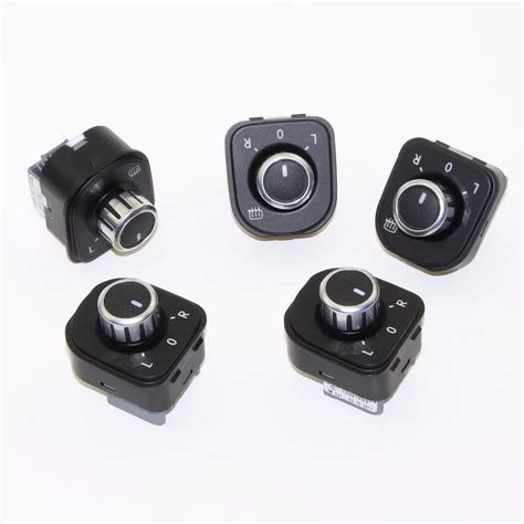 5PCS OEM Side Mirror Control Adjust Knob Switch For Jetta Golf 5 6