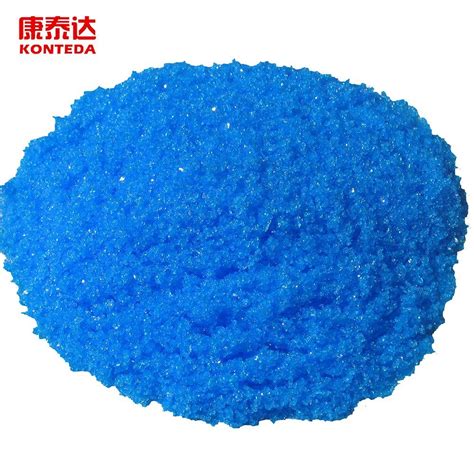 Copper Sulphate CuSo4 5 H2O In Feed Agriculture Electroplating Industry