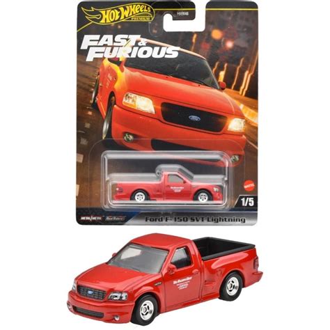 Masinuta Din Metal Hot Wheels Fast And Furious Ford F Svt Lightning Hyp Noriel