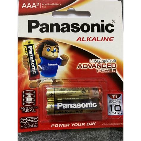 Jual BATERAI BATTERY A3 AAA PANASONIC ALKALINE ORIGINAL ASLI ALKALINE