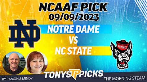 Notre Dame Vs Nc State 992023 Week 2 Free College Football Picks And