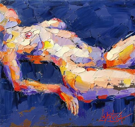 Nude Woman Painting By VIKTORIJA LAPTEVA Saatchi Art