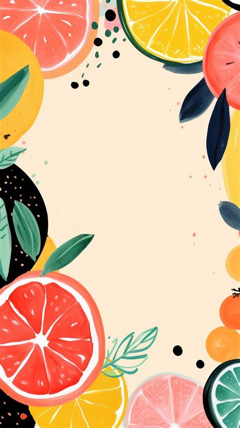 Wallpaper tropical fruit abstract backgrounds | Premium Photo Illustration - rawpixel