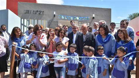 Luc A Corpacci Inaugur Dos Nuevos Edificios Escolares Y Una Obra De