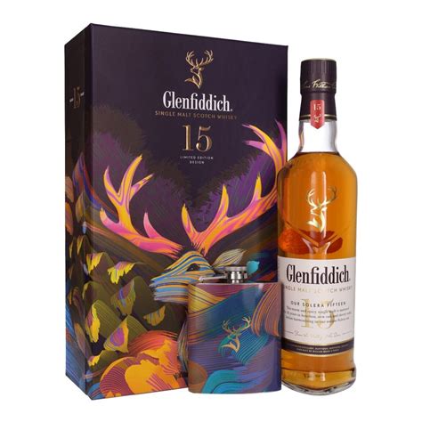 Glenfiddich 15 Year Old Hip Flask T Pack T Ideas From The