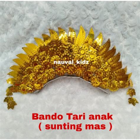 Jual Bando Tari Sunting Mas Shopee Indonesia