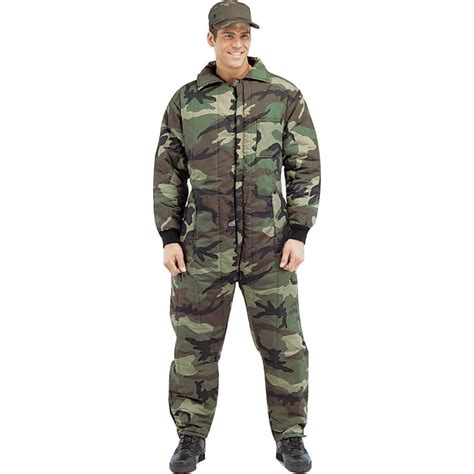 Men's Camouflage Insulated Coveralls - Walmart.com - Walmart.com