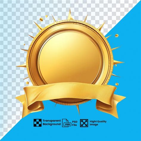 Premium Psd Hd Quality Psd Award Medal Ribbon