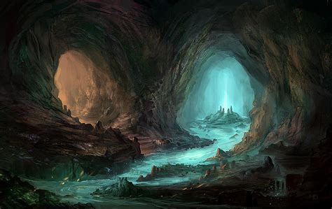 Cave by Nele-Diel on DeviantArt