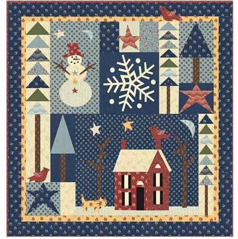 Winter Wonderland Quilt Pattern Love To Stitch And Sew