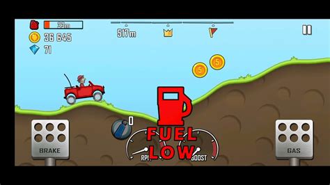 Hill Climb Racing Kehabisan Bahan Bakar Di Tanjakan YouTube