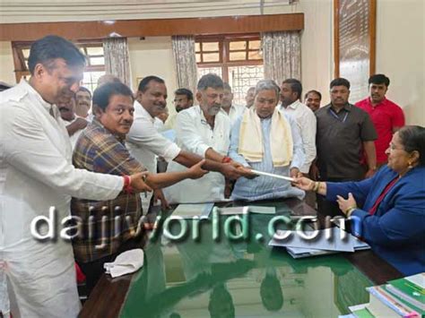 Mangalurus Five Term Mla U T Khader Files Nomination For Karnataka