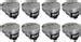 Summit Racing Sum C Summit Racing Coated Forged Pistons Summit