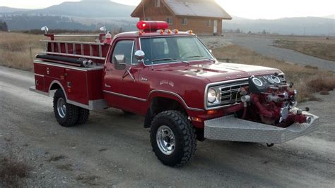 1975 Dodge D300 Power Wagon Fire Truck A Photo On Flickriver