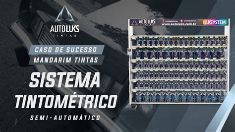 Sistema Tintométrico Semi Automático Autoluks Caso de Sucesso YouTube