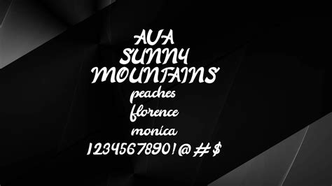 Aloha Font Free Download