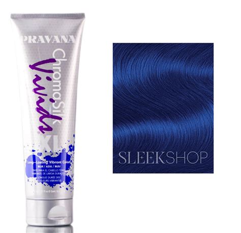 Pravana Chromasilk Hair Color Vivids Xl Long Lasting Vibrant Color 845oz Blue