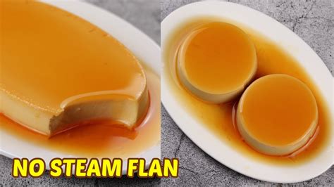 Homemade Leche Flan No Steam No Bake No Oven No Mixer Youtube