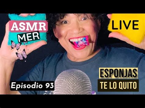 ASMR Esponjas Te Lo Quito Y TRIGGERS Para DORMIR Bien Mxrcedxs