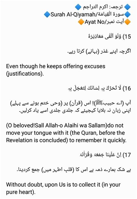 Pin By Bint E Adam On Al Quran Al Kareem In Quran