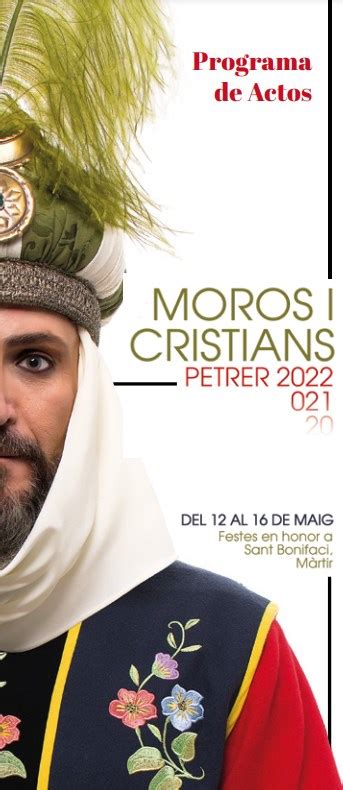 Fiestas De Moros Y Cristianos Petrer 2022 Ajuntament De Petrer