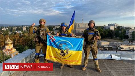 Guerre En Ukraine La Contre Offensive Ukrainienne En Images Bbc