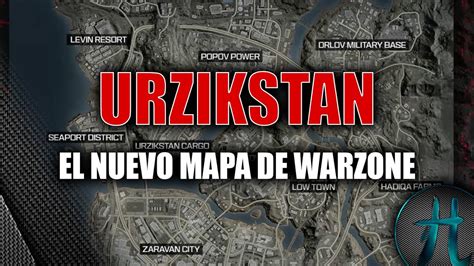 Nuevo Mapa Urzikstan Warzone Anuncio Oficial Youtube