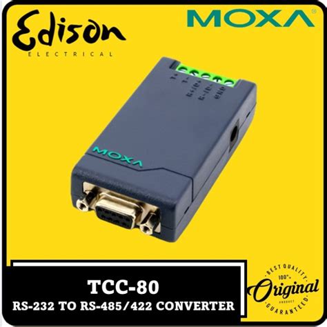 Jual Moxa Tcc Port Powered Serial Converter Adapter Rs To Rs